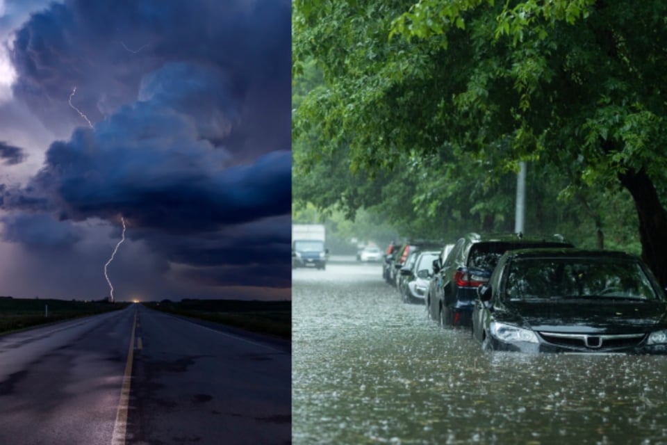 Alerta de inundaciones en EEUU por fin de semana tormentoso
