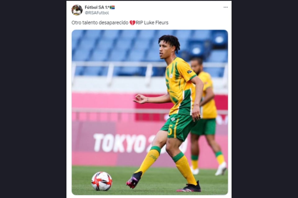Muere futbolista Luke Fleurs, tiroteo, secuestro, Sudáfrica, MundoNOW