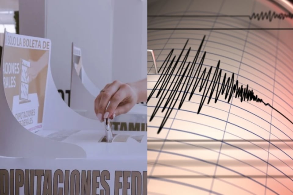 En día de elecciones, reportan fuerte sismo en México