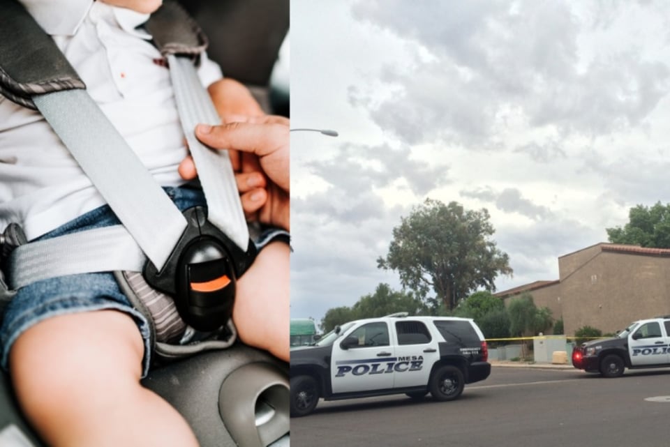 Arrestan a hombre que provocó la muerte de su hija tras dejarla encerrada en un auto caliente