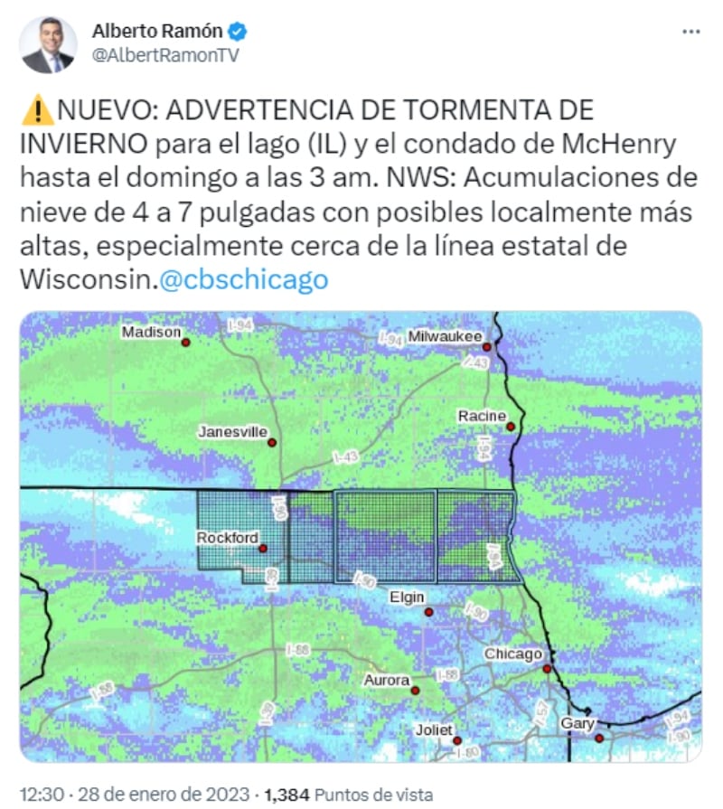 Advertencia tormenta invernal EEUU: Pronostican caída de nieve