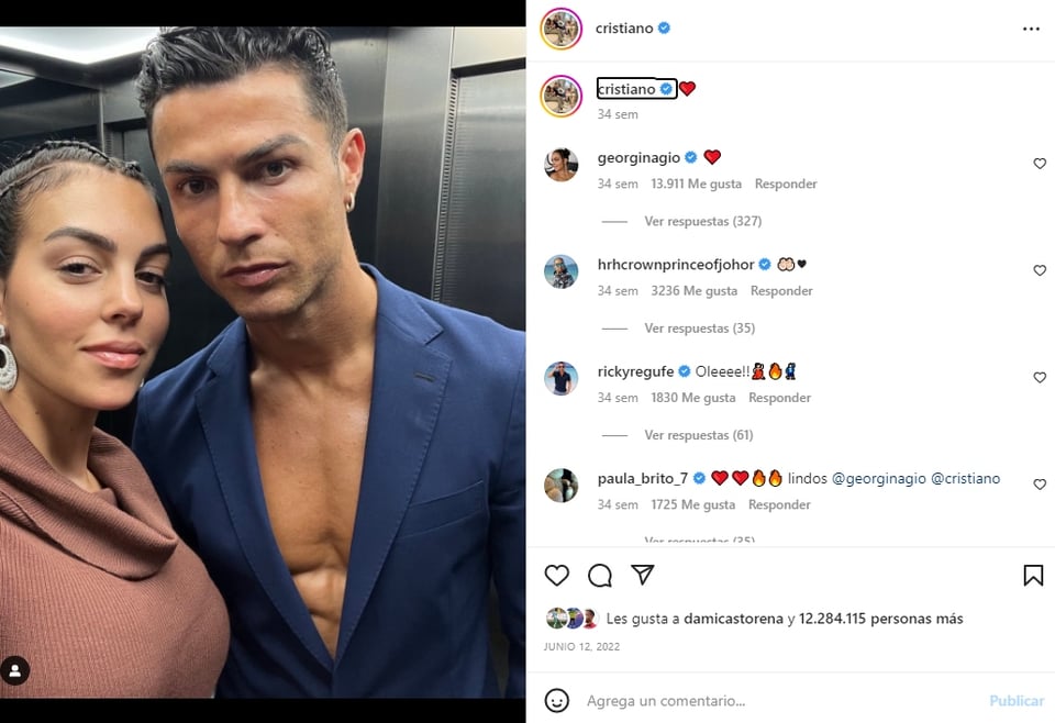 Cristiano Ronaldo's girlfriends