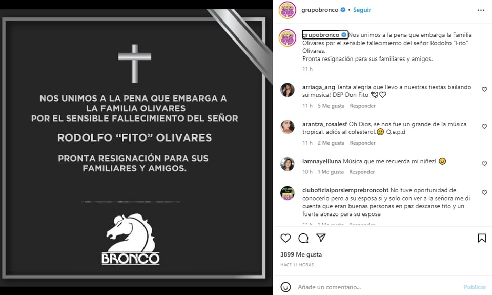 Envían sus condolencias
