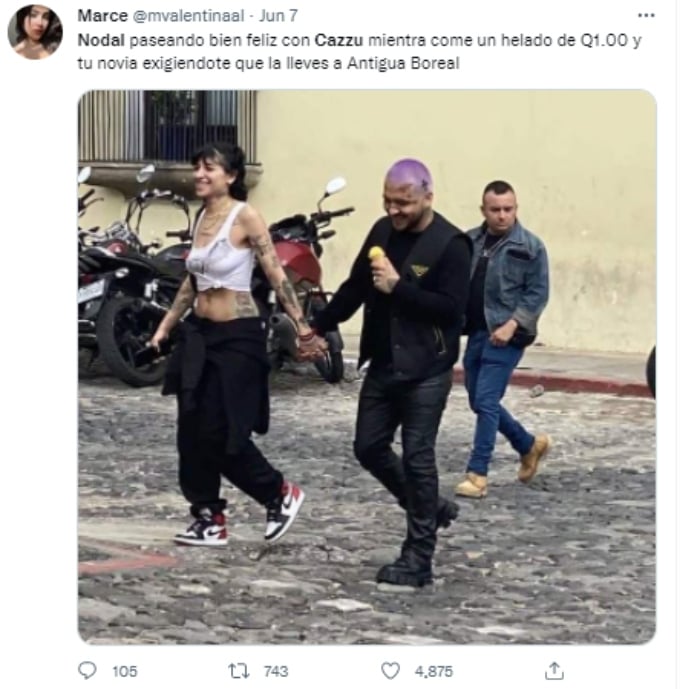 Belinda pasada de copas