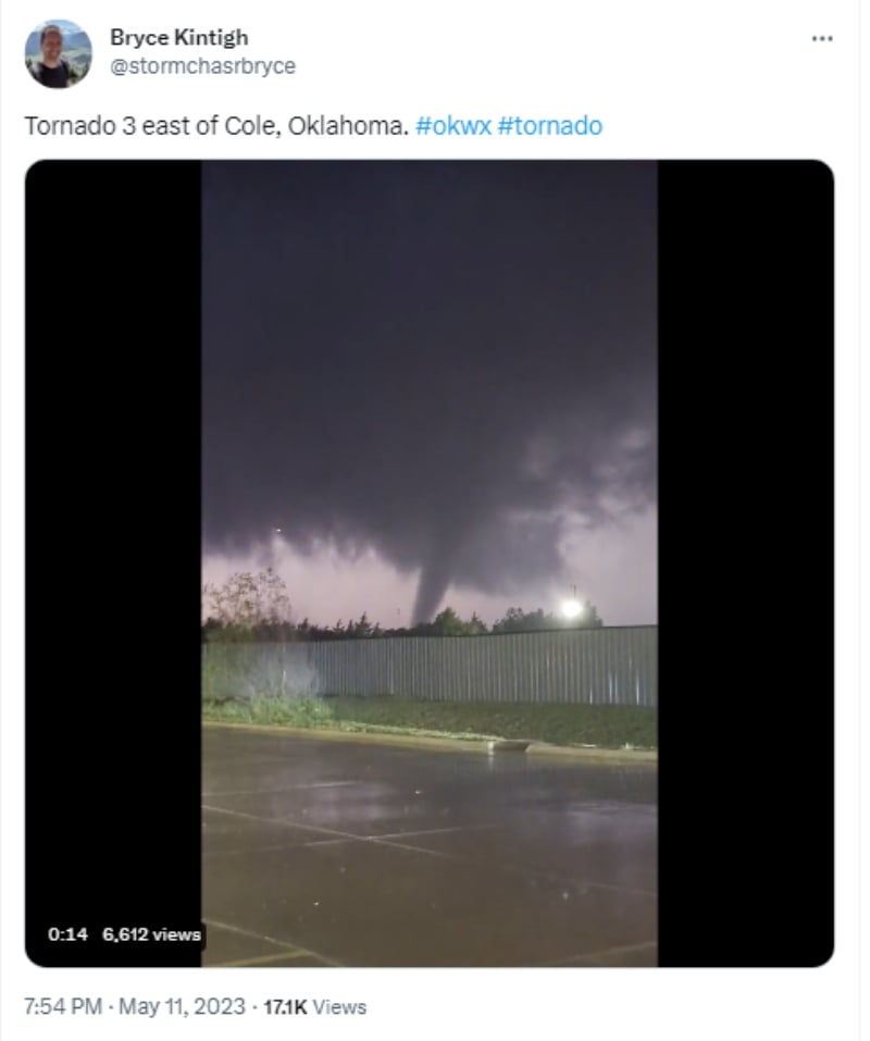 Alerta de clima severo