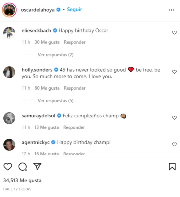 Oscar de la Hoya birthday