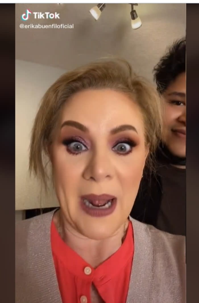 How did Erika Buenfil get to TikTok?