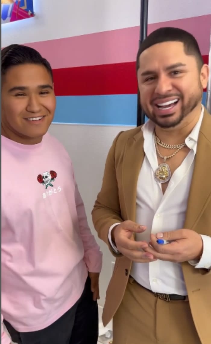 New son Larry Hernandez