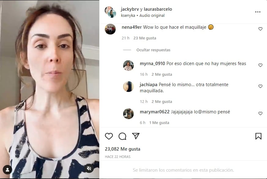 Jacky Bracamontes sin maquillaje