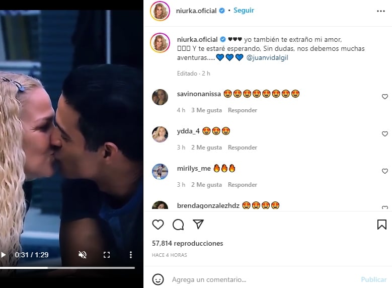 Juan Vidal mensaje a Niurka
