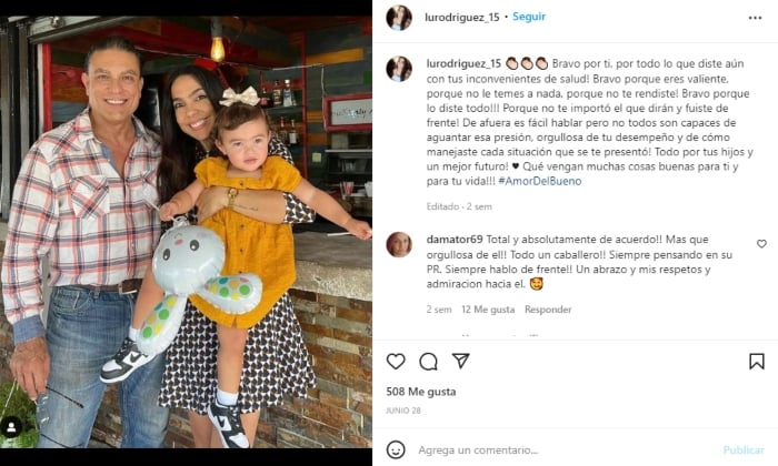 Osvaldo Ríos fin relación