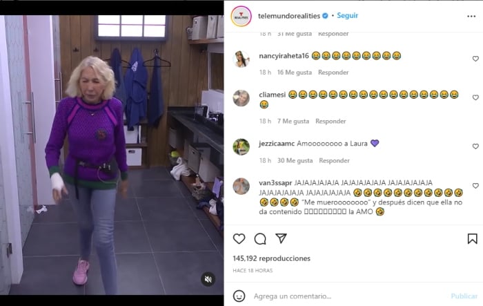 Broma Laura Bozzo excremento