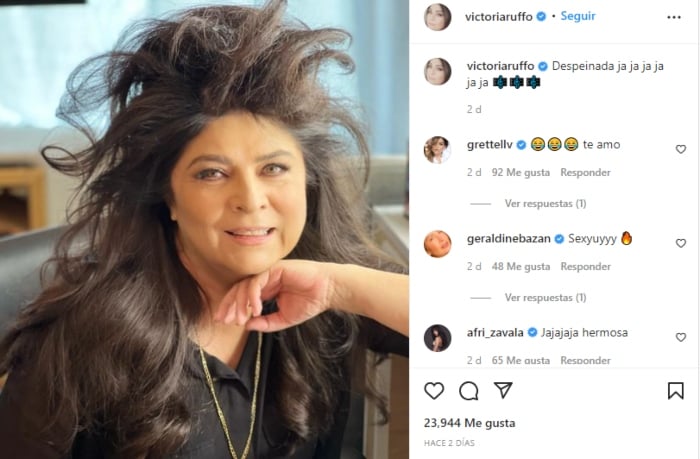 Victoria Ruffo new look