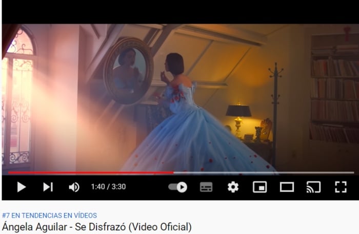 Ángela Aguilar nuevo video musical