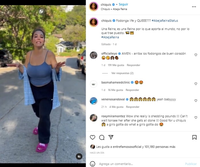 Chiquis Rivera de fodonga a sensual