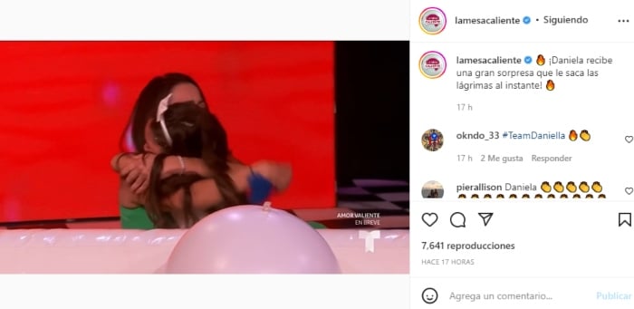 Daniella Navarro rompe en llanto