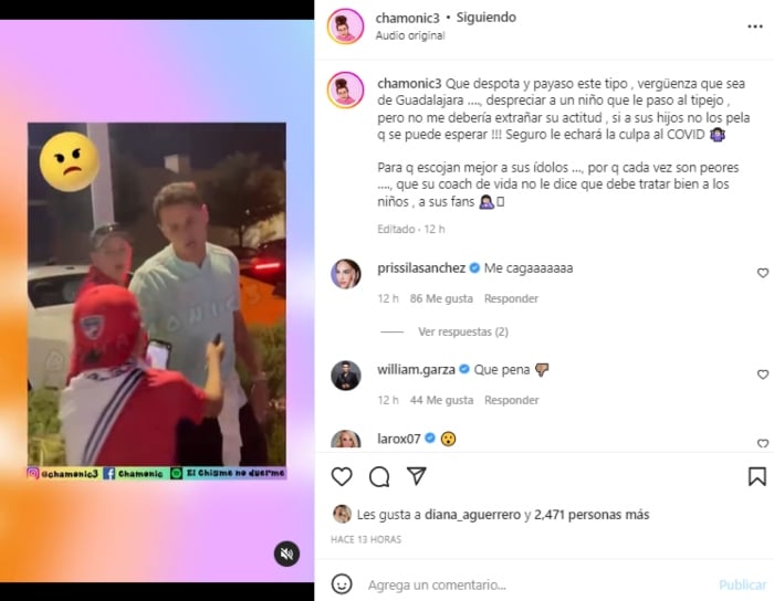 Chicharito rechaza a niño