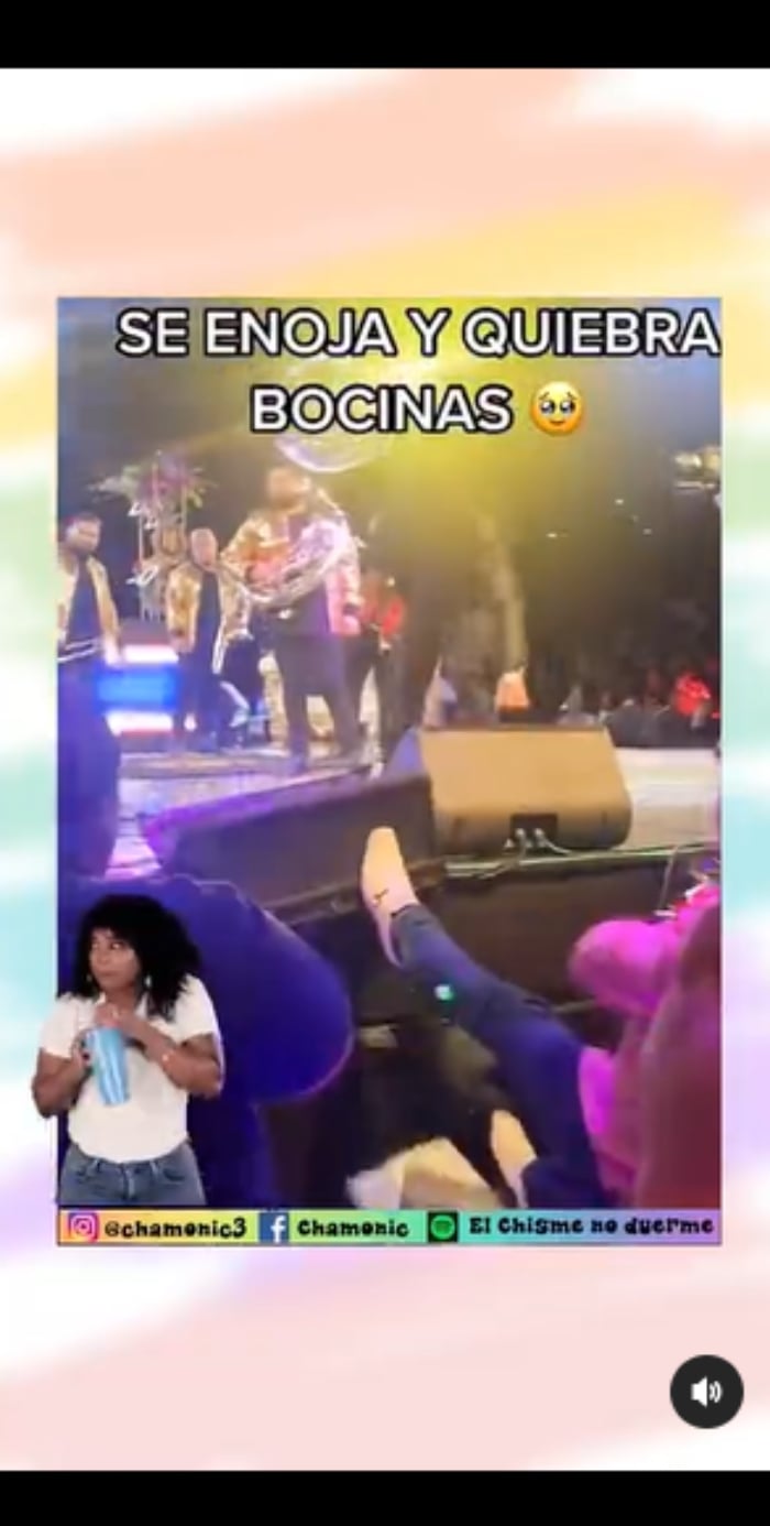 Larry Hernández explota en concierto