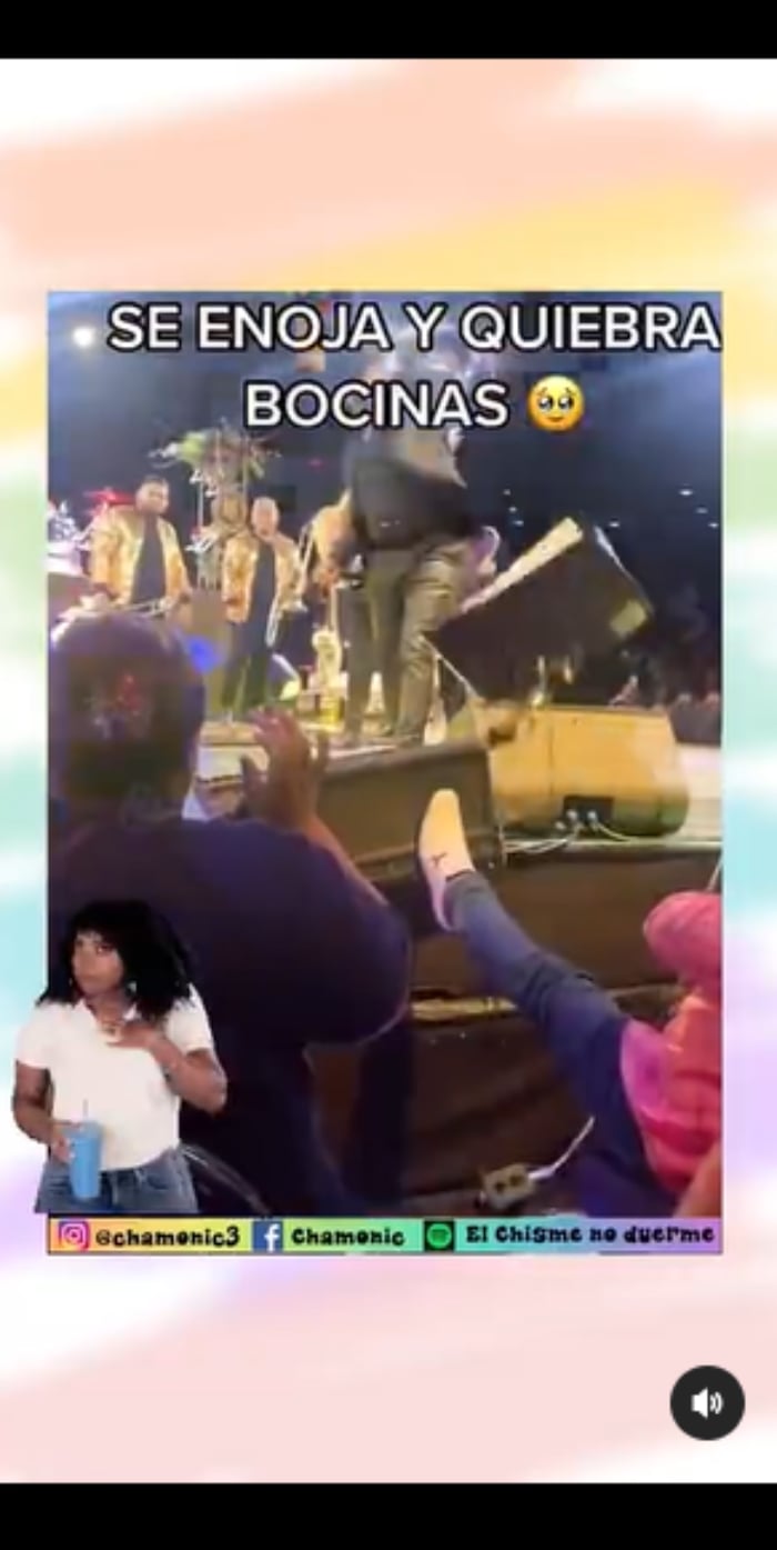 Larry Hernández explota en concierto