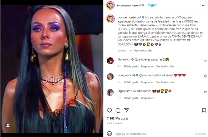 Ivonne Montero Daniela Navarro le pidió disculpas