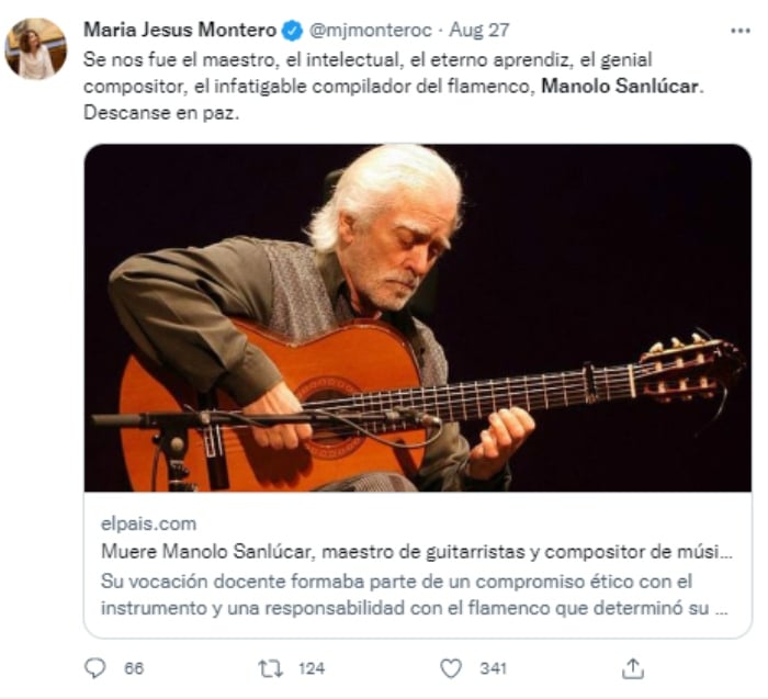 De qué murió Manolo Sanlúcar