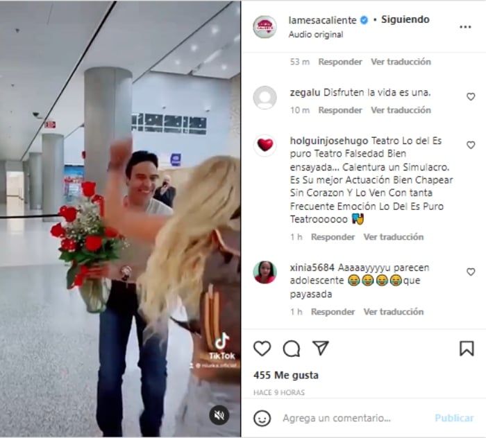Juan Vidal recibe a Niurka