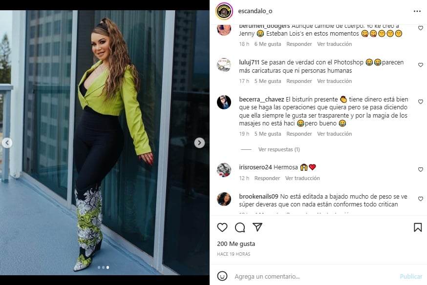 Chiquis Rivera abusa Photoshop