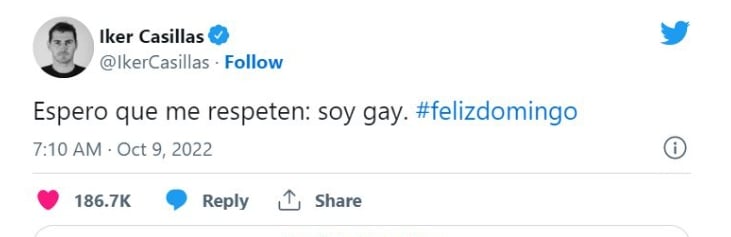 Íker Casillas soy gay