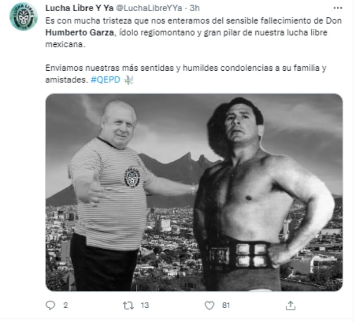 Muere Humberto Garza
