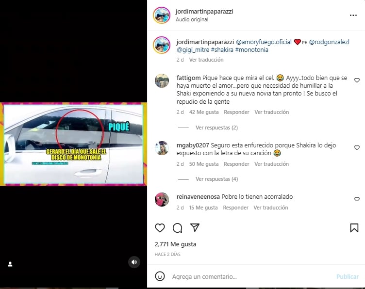 Novia Piqué dejo de ir a trabajar