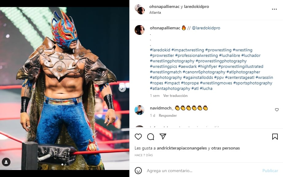 Luchador AAA Laredo Kid