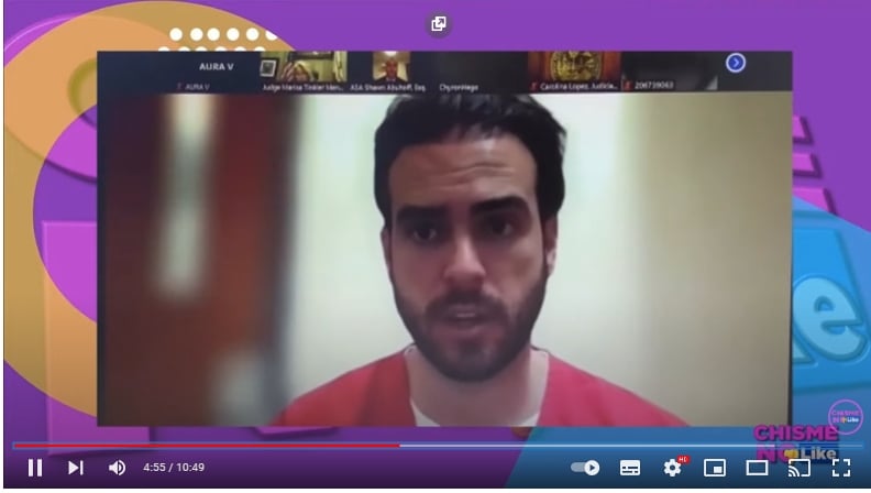 Captan a Pablo Lyle atemorizado