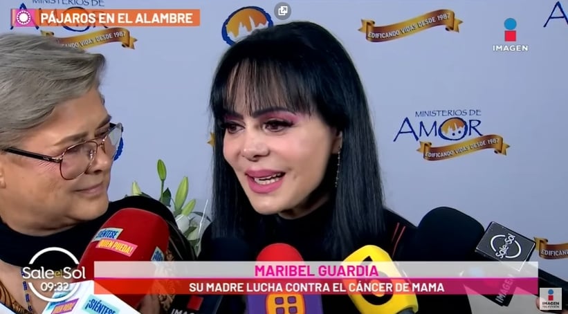 Maribel Guardia mamá cáncer