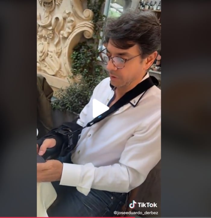 José Eduardo se burla accidente papá