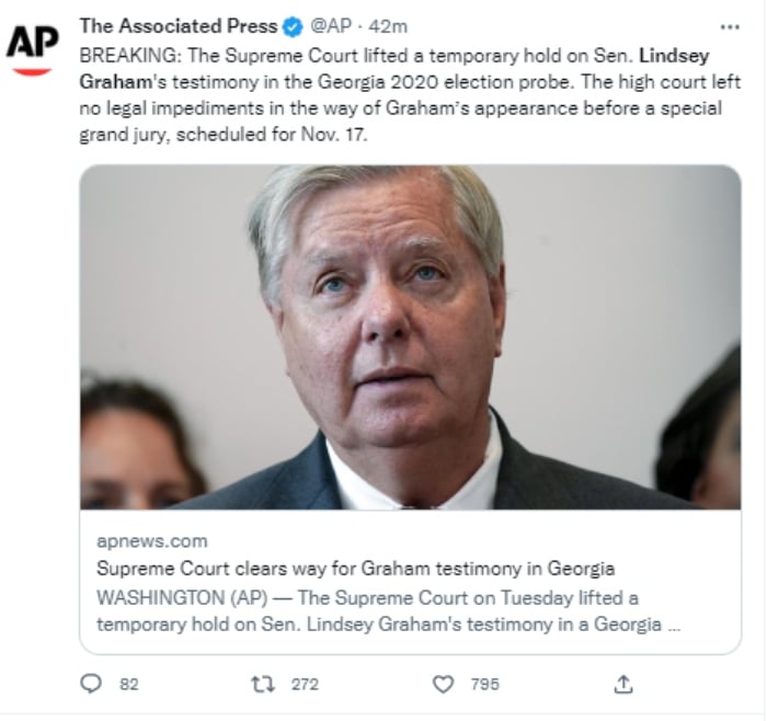 Corte Suprema testimonio Graham