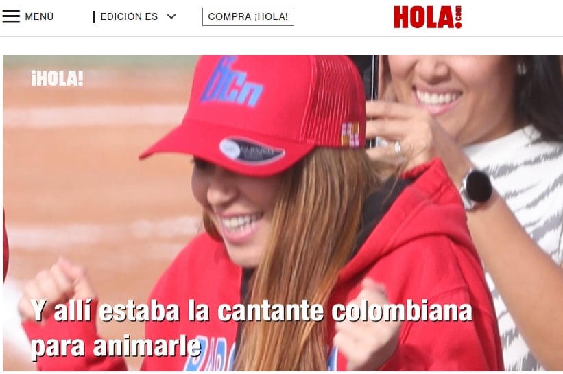 Shakira reaparece de lo más feliz