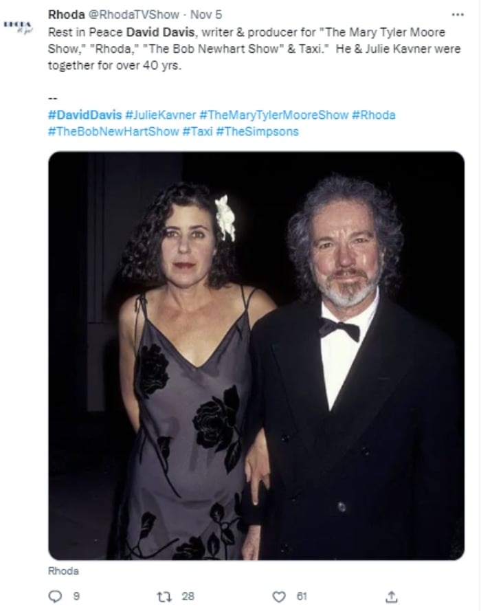 Muere guionista David Davis