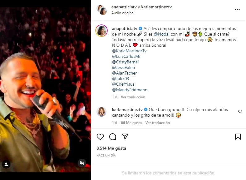 Nodal surprises Ana Patricia