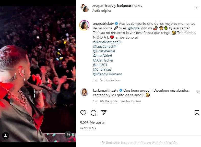 Nodal surprises Ana Patricia