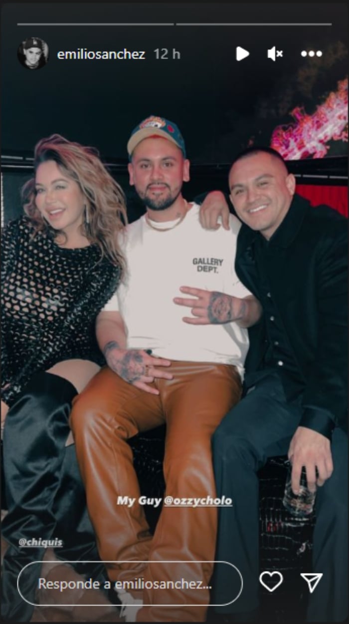 Chiquis es captada tocándose