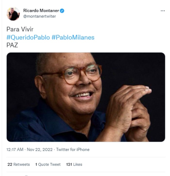 Muere Pablo Milanés