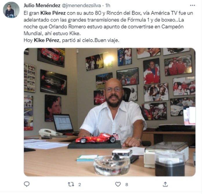 Muere Kike Pérez