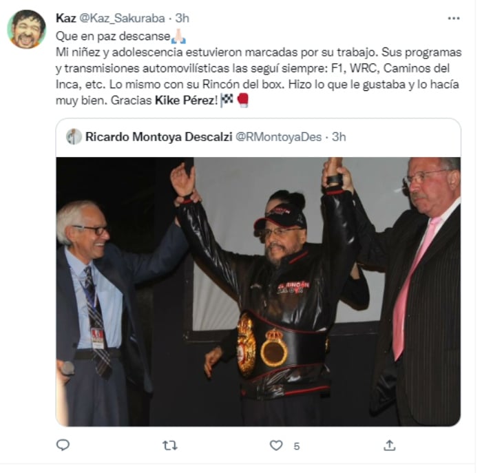 Muere Kike Pérez