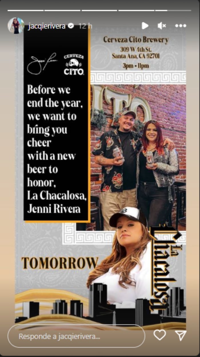 Hijos de Jenni Rivera lanzan cerveza 'La Chacalosa'
