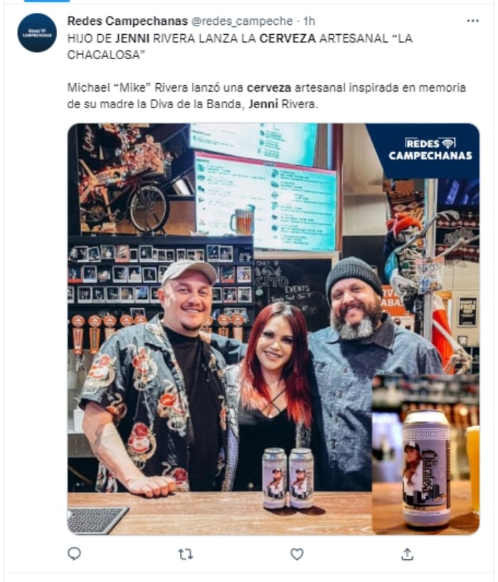 Hijos de Jenni Rivera lanzan cerveza 'La Chacalosa'