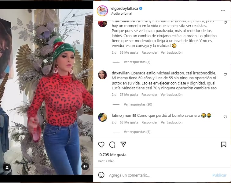 Se burlan de Lucía Méndez