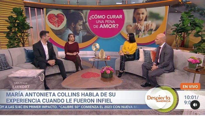 María Antonieta Collins revela infidelidad