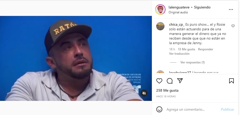 Juan Rivera rompe en llanto en La Casa de los Famosos