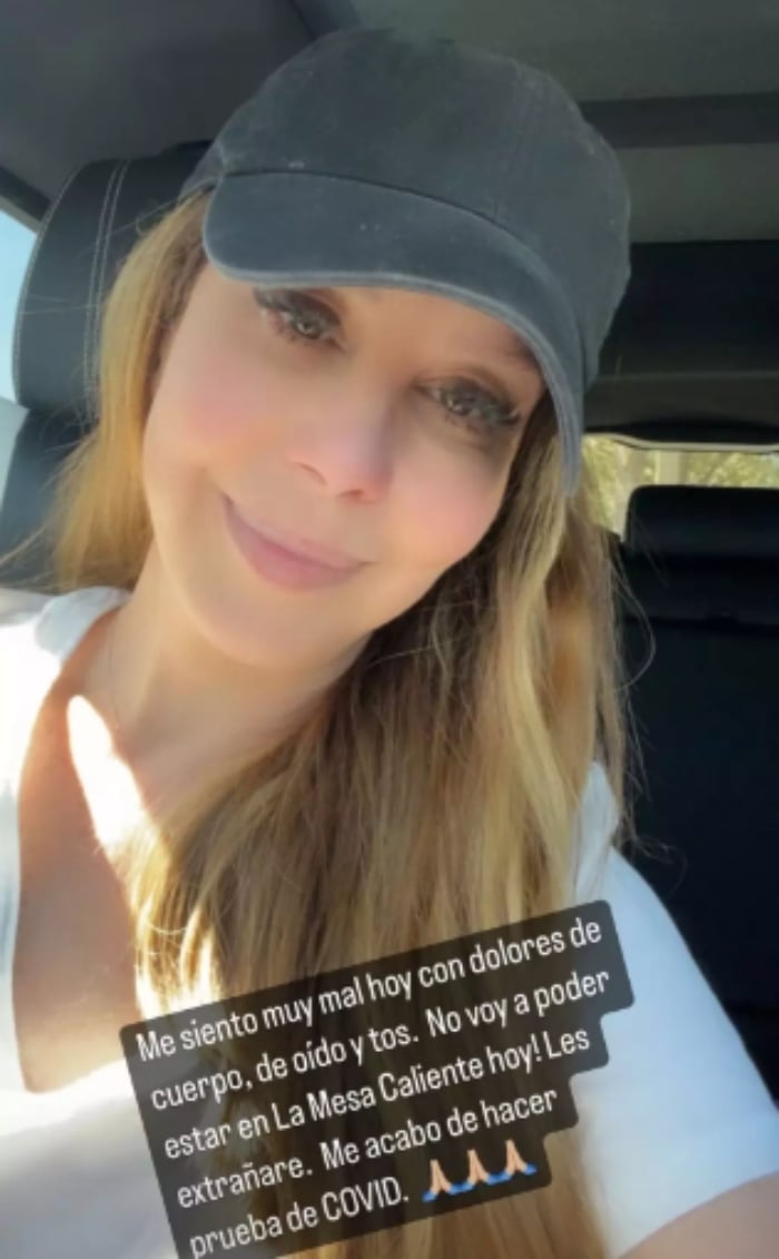 Myrka Dellanos se ausenta de La Mesa Caliente