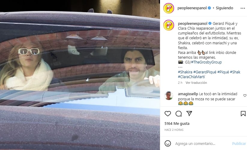 Piqué y Clara Chía fueron opacados